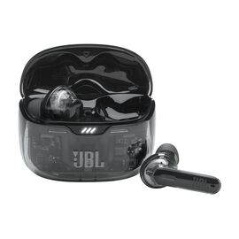 JBL Tune Beam Ghost Edition - Black Ghost - True wireless Noise Cancelling earbuds - Hero